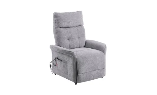 Fotoliu Rotativ cu Recliner Electric și Port Încărcare USB-C KJL6410 Gri
