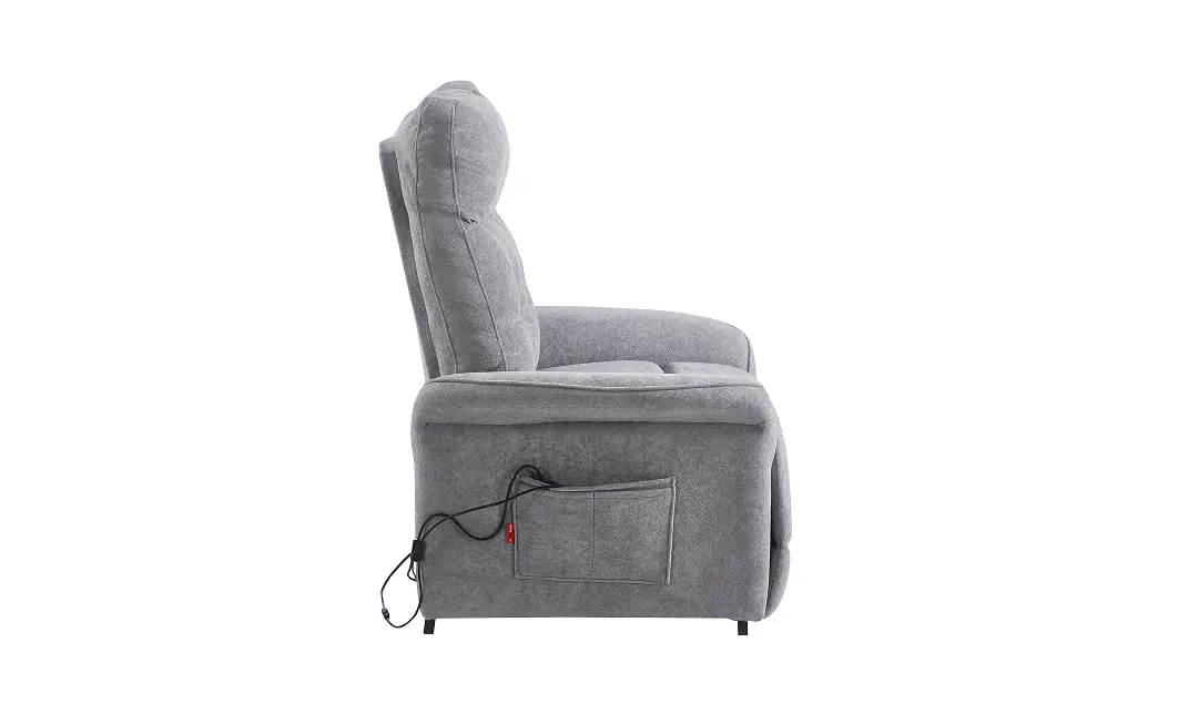 Fotoliu Rotativ cu Recliner Electric și Port Încărcare USB-C KJL6410 Gri 2