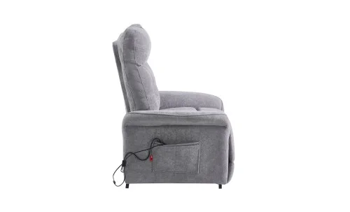 Fotoliu Rotativ cu Recliner Electric și Port Încărcare USB-C KJL6410 Gri