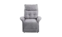 Fotoliu Rotativ cu Recliner Electric și Port Încărcare USB-C KJL6410 Gri 4