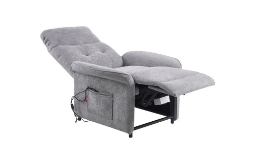 Fotoliu Rotativ cu Recliner Electric și Port Încărcare USB-C KJL6410 Gri