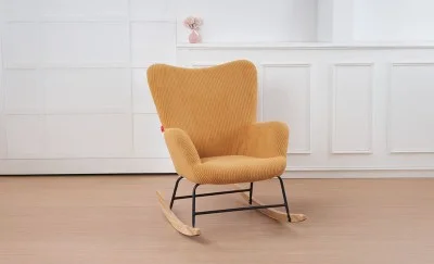 Fotoliu Balansoar LCM0108AR Mustar