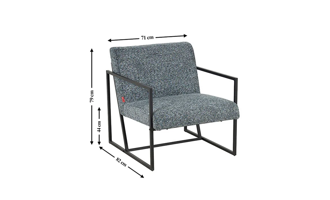 Fotoliu LCM0110AF Albastru 1