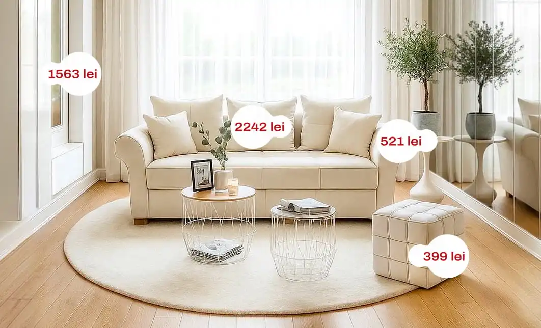 Amenajare Living "Iluzia de Spatiu" 1