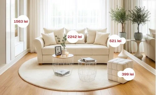 Amenajare Living "Iluzia de Spatiu"