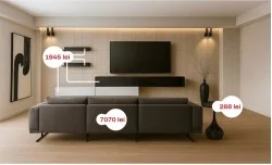 Amenajare Living "Stil Minimalist"