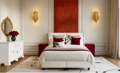 Amenajare Dormitor "Teoria Rosului Neasteptat"