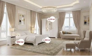 Amenajare Dormitor "Stil Kora Andersen"