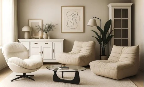 Amenajare Living "Stil Hygge - Scandinav"