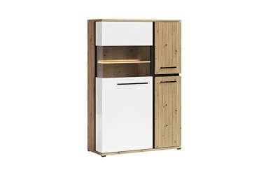 Vitrina Living Molto Alb Artisan ML2a