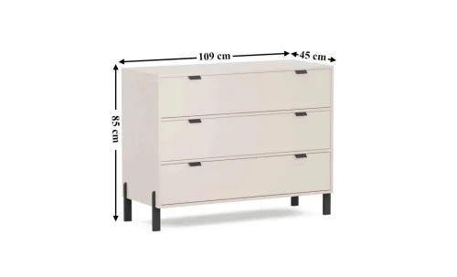 Comoda Living Cremona 3S