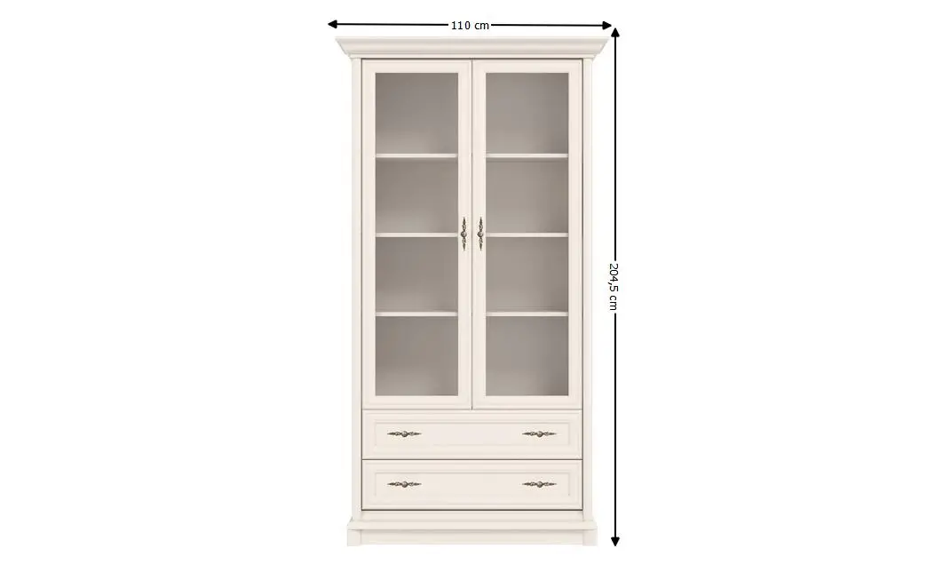 Vitrina Living Sonata Cashmir 2D2S  1