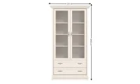 Vitrina Living Sonata Cashmir 2D2S  1