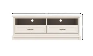 Comoda TV Sonata Cashmir RTV2S cu 2 Sertare