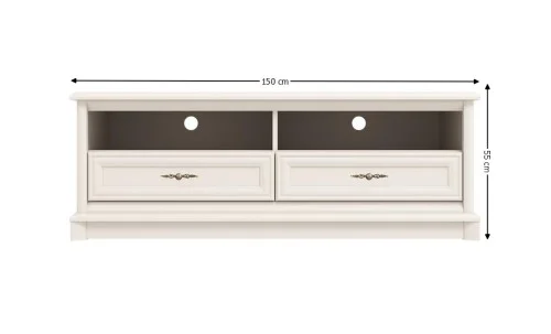 Comoda TV Sonata Cashmir RTV 150 cu 2 Sertare