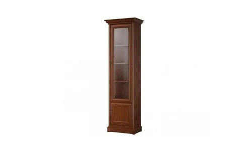 Vitrină Living Sonata 1DL cu 1 Ușă, Nuc / Maro 