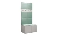 Cuier Hol Luca 10, Alb/Verde menta - Manila 11 1