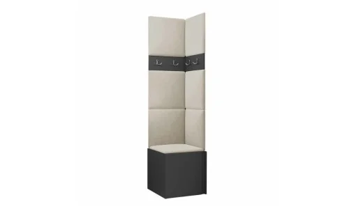 Cuier Hol Luca 11, Grafit/Crem - Manila 02