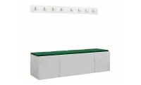 Cuier Hol Luca 14, Alb/Verde - Manila 35 1