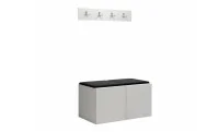 Cuier Hol Luca 15, Alb/Negru - Manila 18 1