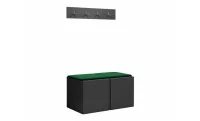 Cuier Hol Luca 15, Grafit/Verde - Manila 35 1