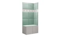 Cuier Hol Luca 9, Alb/Verde menta - Manila 11 1