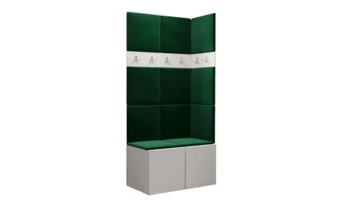 Cuier Hol Luca 9, Alb/Verde - Manila 35