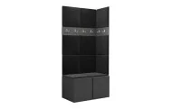 Cuier Hol Luca 9, Grafit/Negru - Manila 18 1