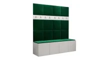Cuier Hol Luca 13, Alb/Verde - Manila 35 1