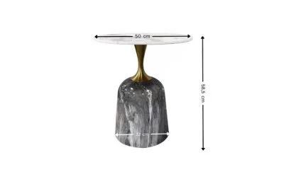 Masuta Cafea KJCT020 Gray Marble Masuta Cafea KJCT020 Gray Marble