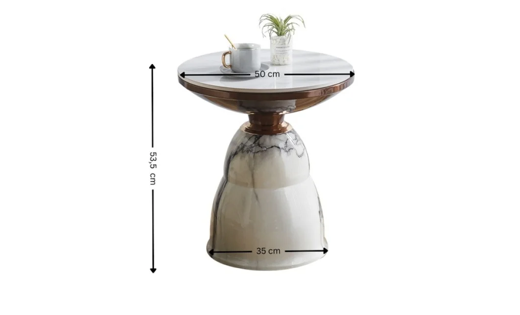 Masuta Cafea KJCT032 White 1