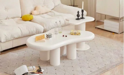 Set Măsuțe cafea CT6556 Alb