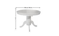 Masa Living Extensibila Olivia Alb M.L. 3