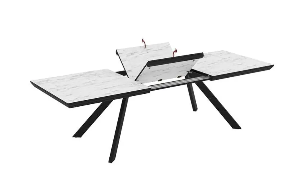 Masa Living Extensibila Corin 200 cm Alb