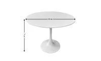 Masa Rotunda DT08 Alba