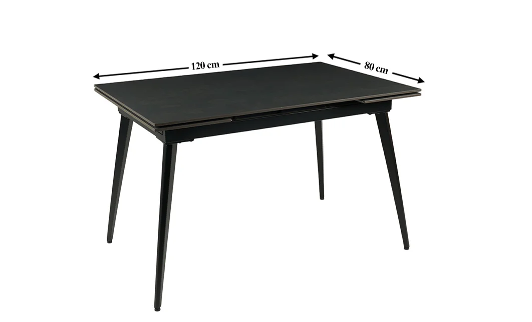 Masa Living Extensibila Blat Ceramic Gri DTM0101  1