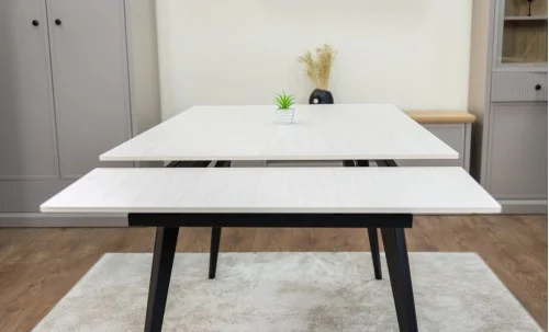 Masa Living Extensibilă Blat Ceramic DTM0101CS, Bej