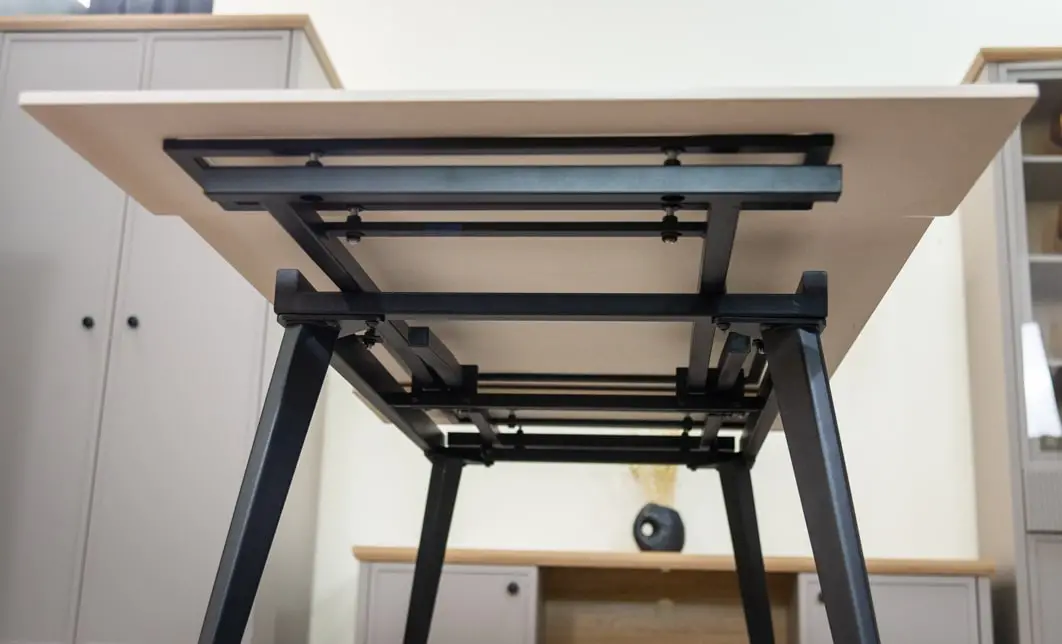 Masa Living Extensibilă Blat Ceramic DTM0101CS, Bej