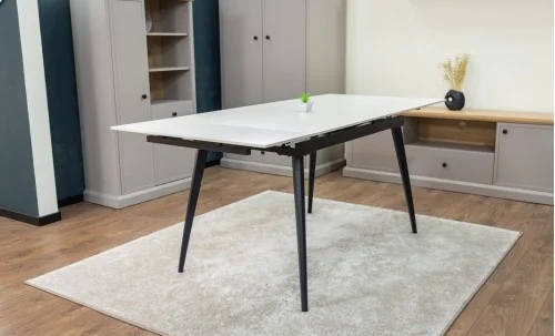 Masa Living Extensibilă Blat Ceramic DTM0101CS, Bej