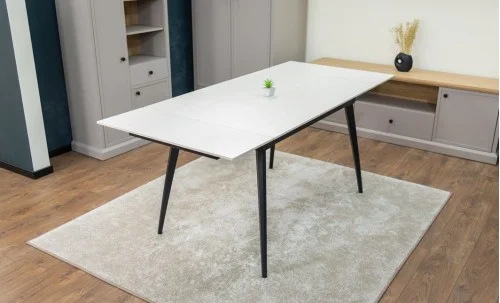 Masa Living Extensibilă Blat Ceramic DTM0101CS, Bej