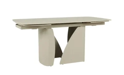 Masă Living Extensibilă DTM0405CS cu Blat Ceramic Bej
