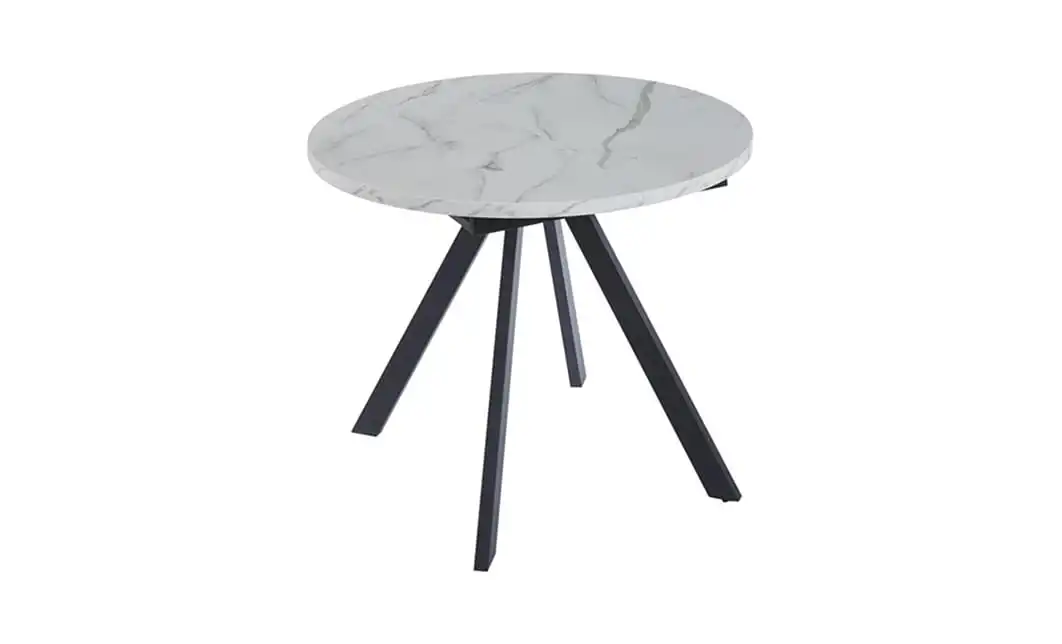 Masă Living Extensibilă DTW0902MBE Alb Ceramic 4