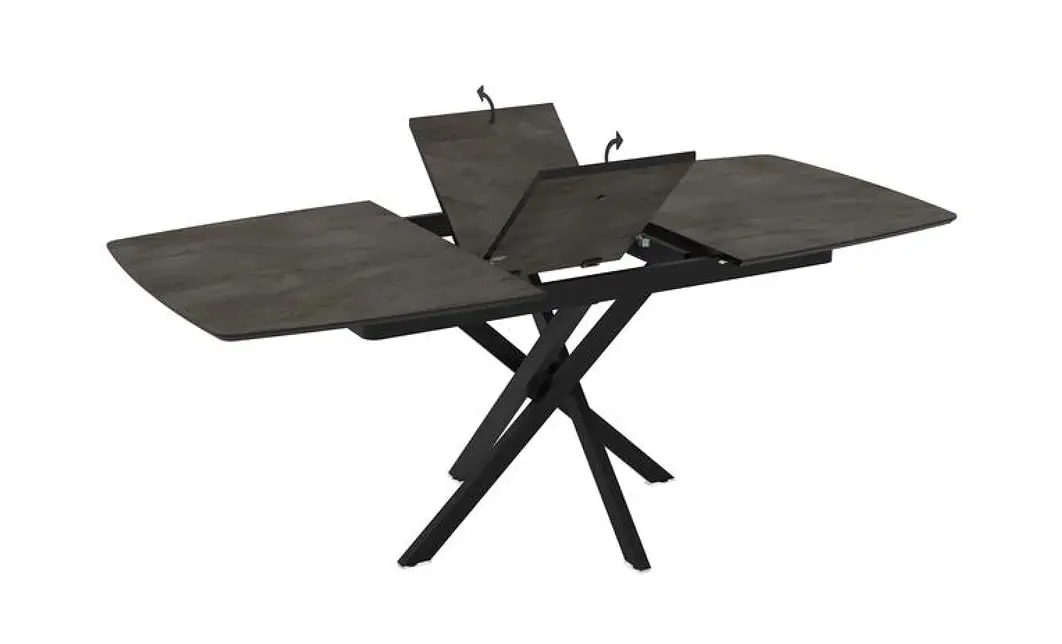 Masa Living Extensibila Filis 145 cm Gri