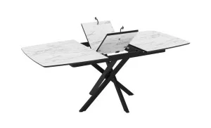Masa Living Extensibila Filis 145 cm Alb