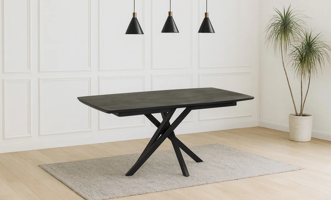 Masa Living Extensibila Filis 145 cm Gri 7