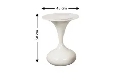 Masuta Cafea KJCT008 White