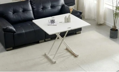 Masă Living Extensibilă KJT5401 cu Alb