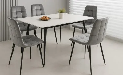 Masa Living Extensibila Alb KJT546 