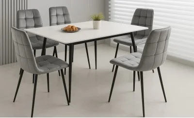 Masa Living Extensibila Alb KJT546 