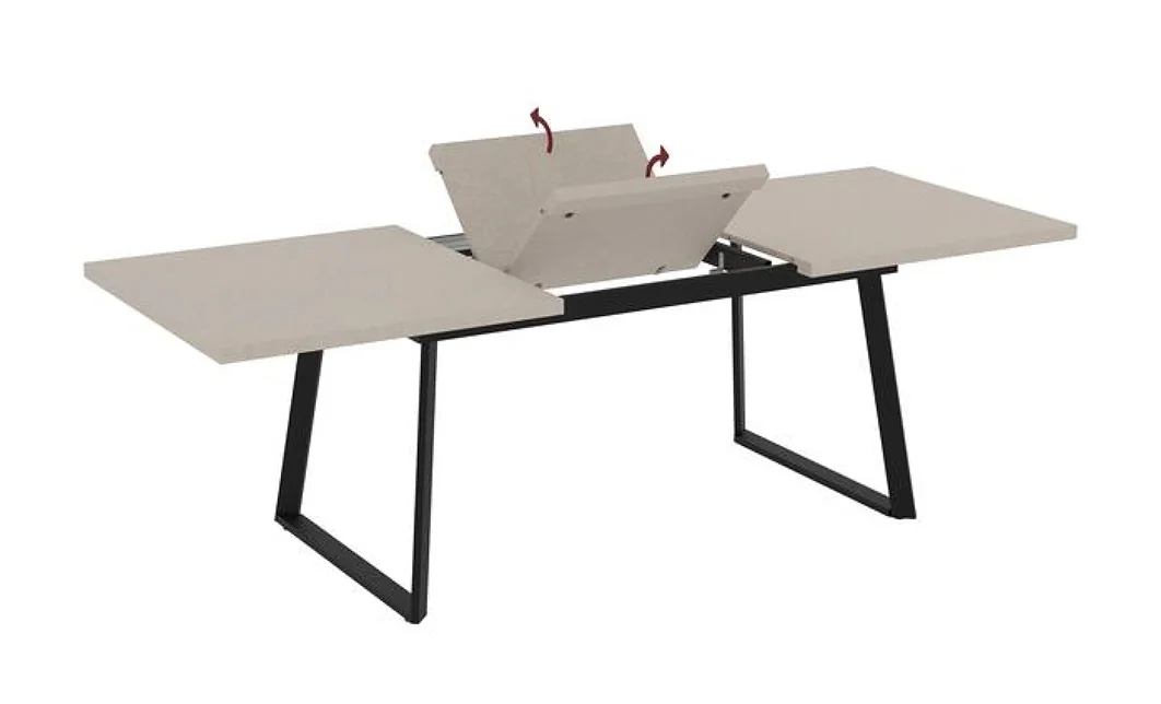 Masa Living Extensibila Lavinya 170 cm Bej Deschis